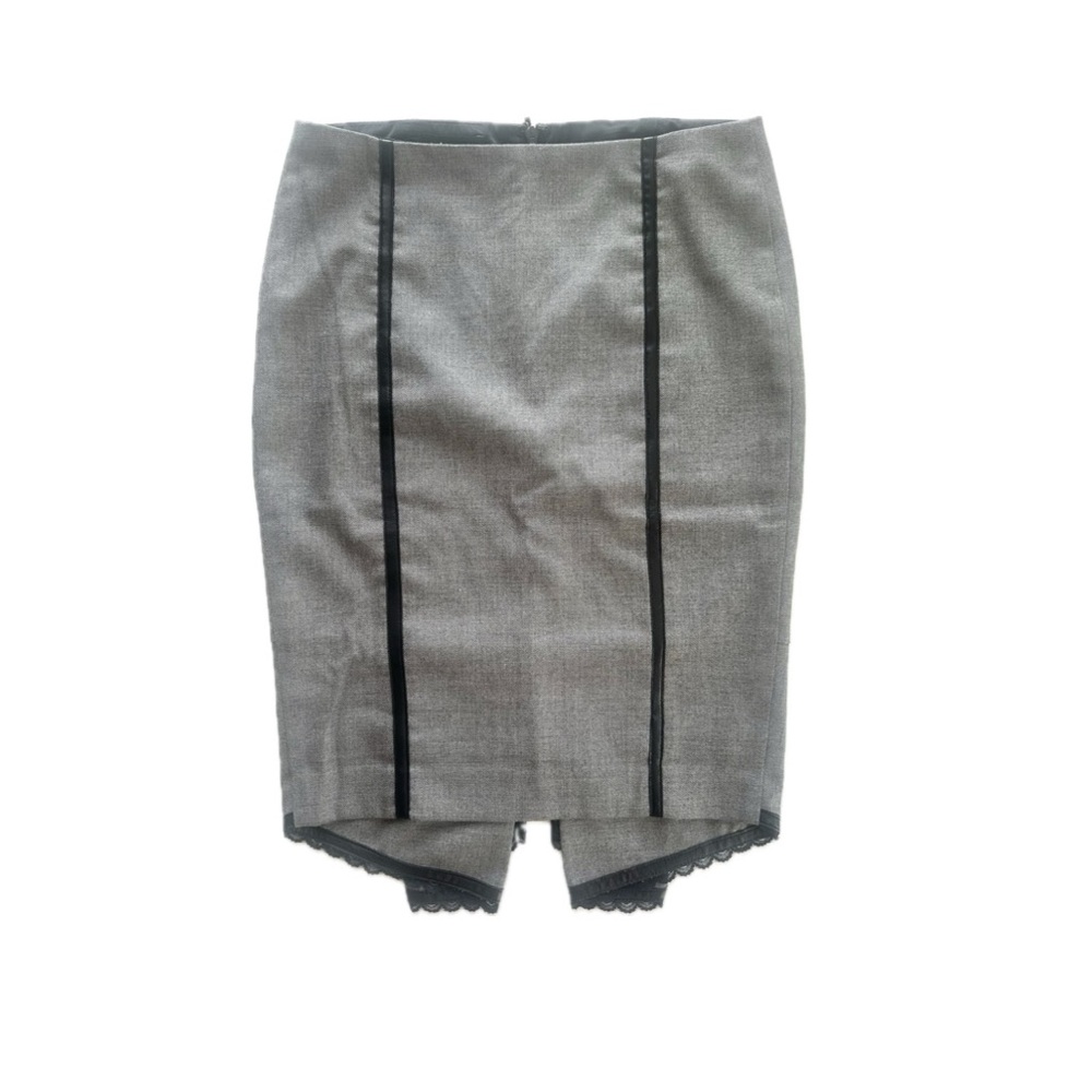 Bebe Gray Pencil Skirt
